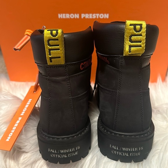 NEW w/ BOX ~ Heron Preston FW18 Boots (size: 36 EUR) main image 4
